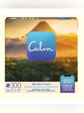 Mindful Puzzle 300 pieces with free poster factory wrapped sealed